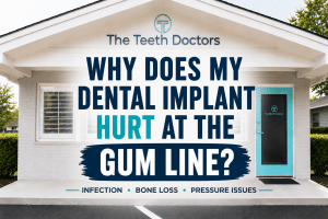 Why Does My Dental Implant Hurt at the Gum Line?