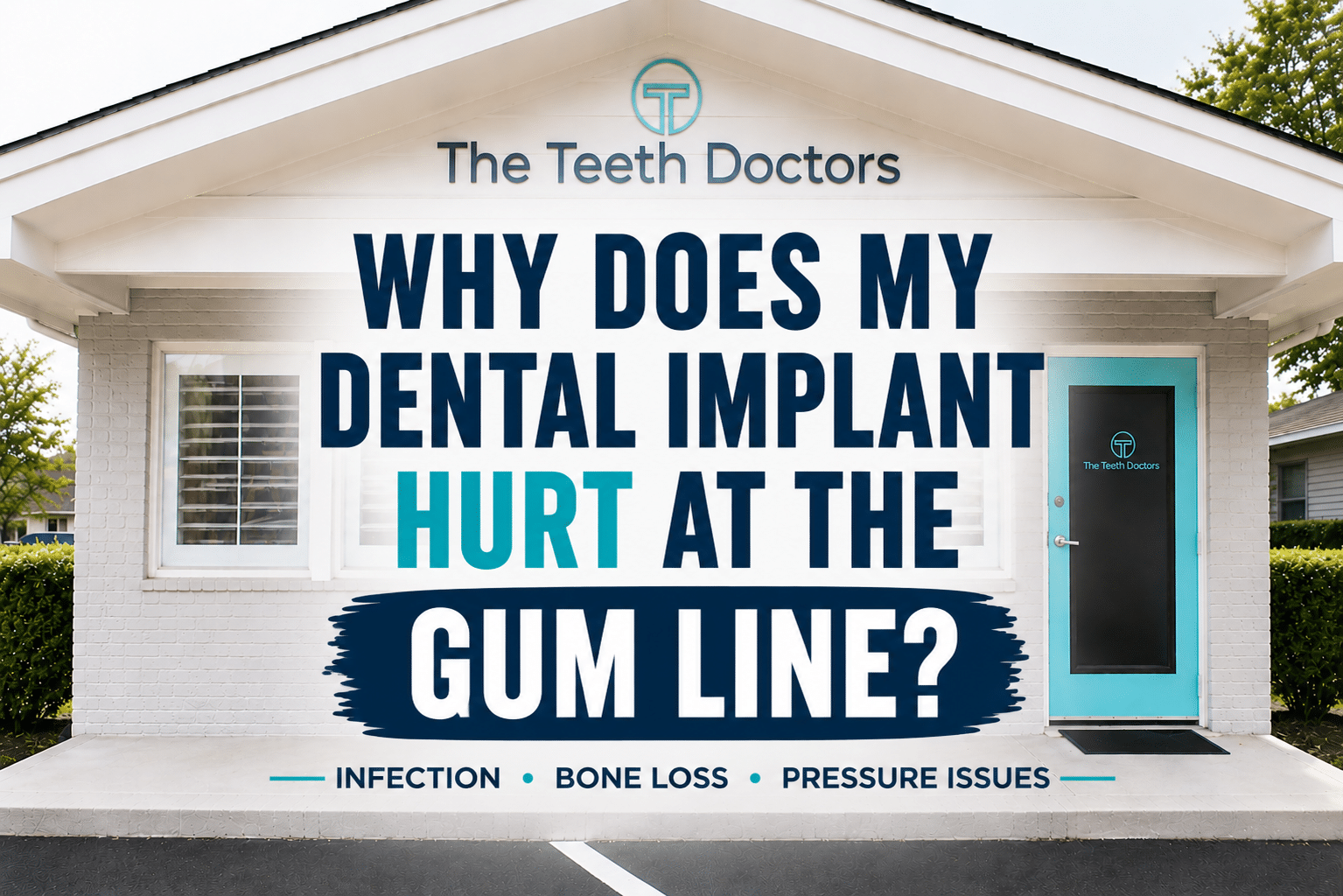 Why Does My Dental Implant Hurt at the Gum Line?