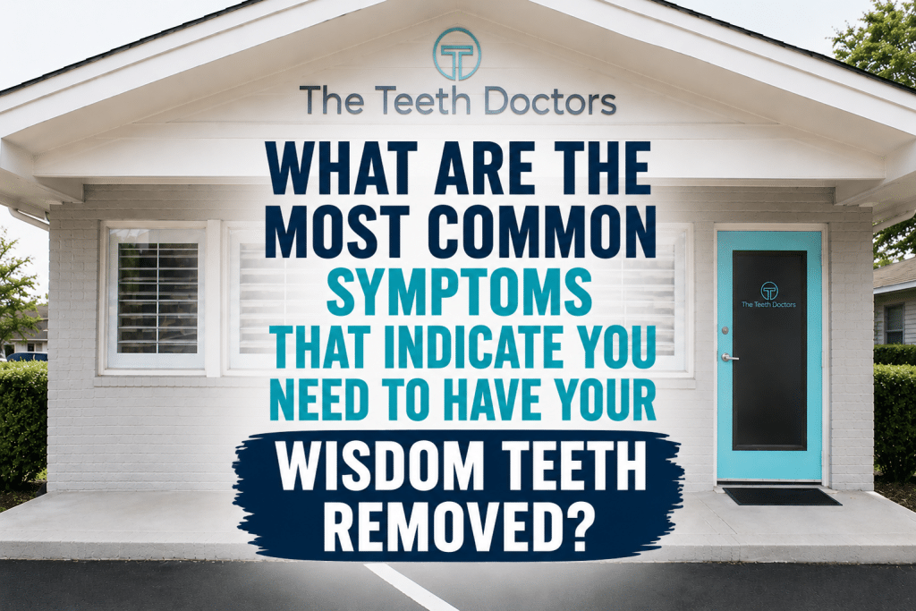 What Are the Most Common Symptoms That Indicate You Need to Have Your Wisdom Teeth Removed?