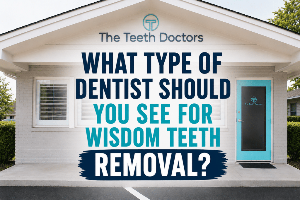 What Type of Dentist Should You See for Wisdom Teeth Removal?