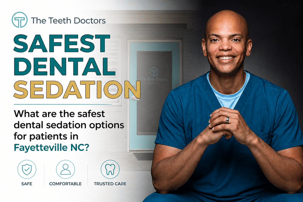 What are the safest dental sedation options for patients in Fayetteville NC?
