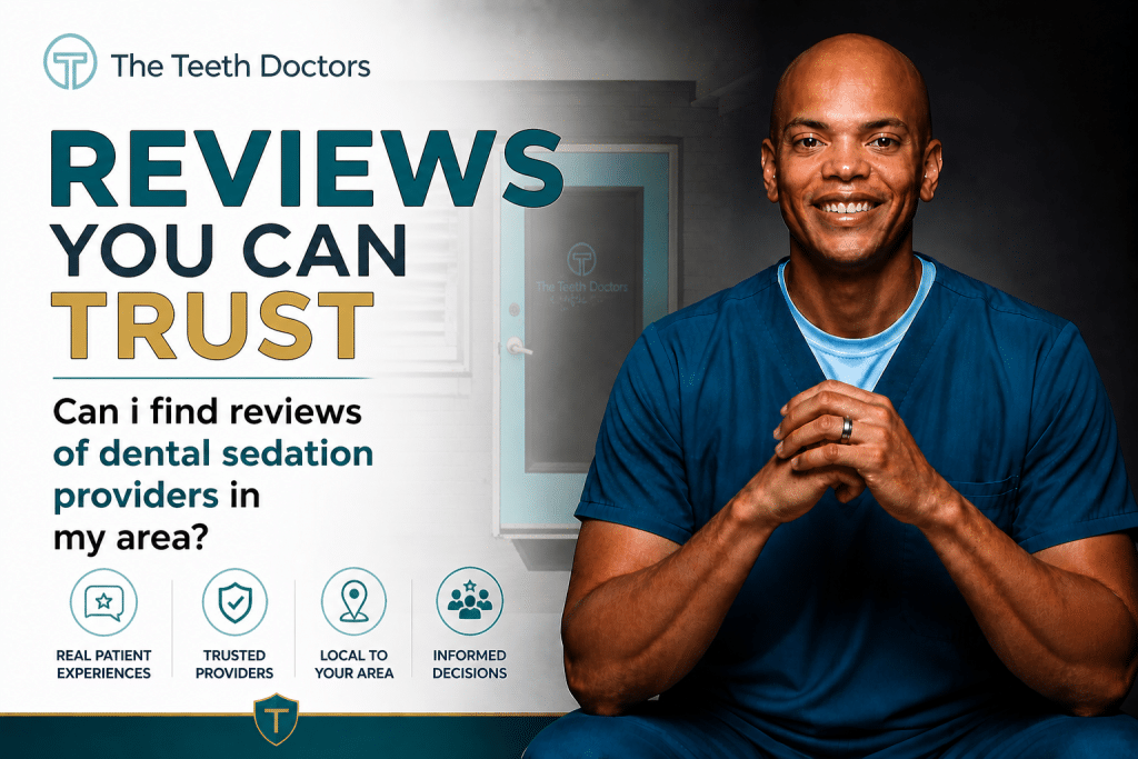 Can You Find Reviews of Dental Sedation Providers in Your Area?