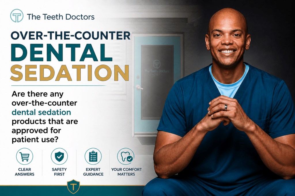 Are There Any Over-the-Counter Dental Sedation Products Approved for Patient Use?